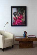 Load image into Gallery viewer, The Painter with Anna (I) - pink dress. 1993