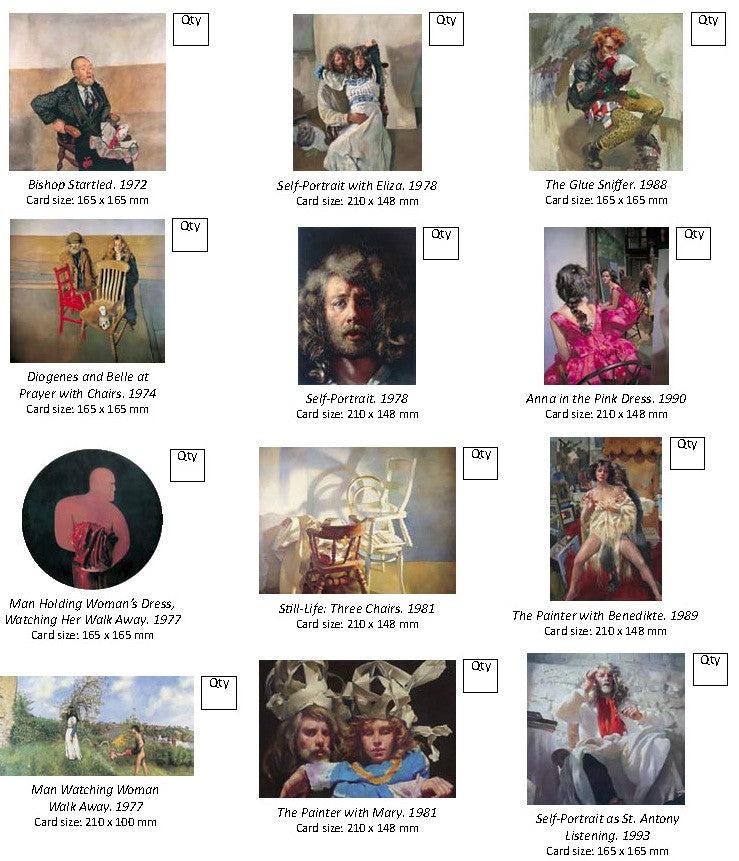 Individual Lenkiewicz Foundation greetings card