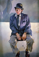 Load image into Gallery viewer, Les Ryder in bowler hat. 1996
