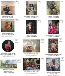 Set of 12 Lenkiewicz Foundation greetings cards